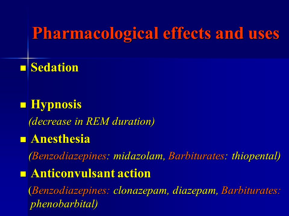 ONSET OF ACTION DIAZEPAM